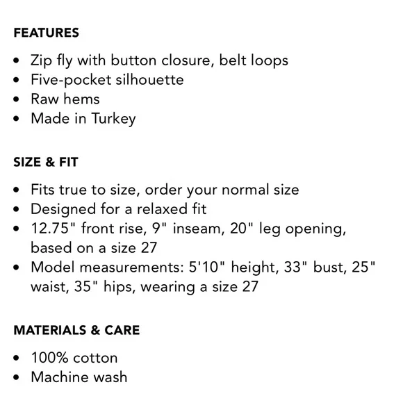 AGOLDE 90's Mid Rise Loose Shorts - NWT - Size 30 - Picture 14 of 14